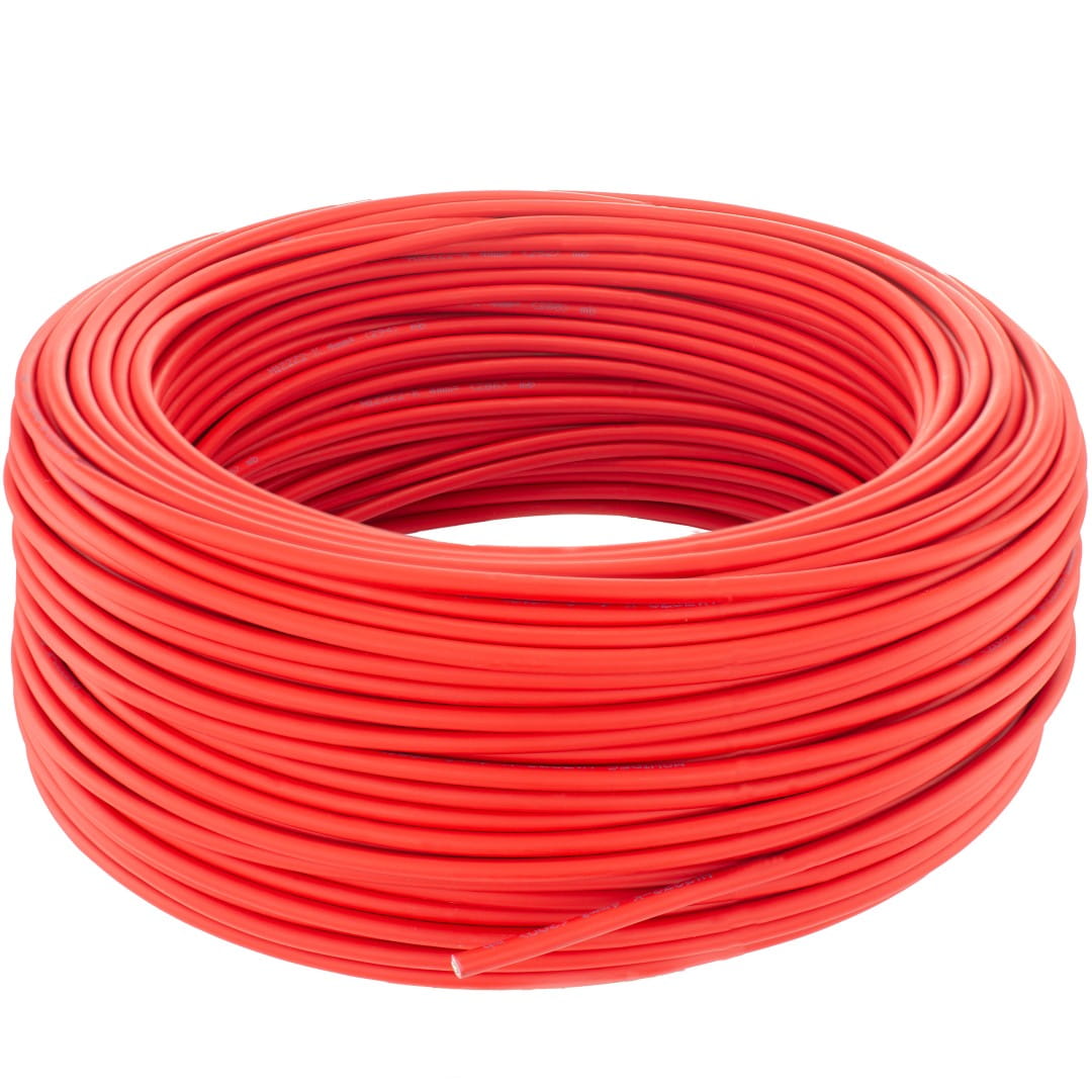 Przewód kabel solarny- czerwony Neku 4mm H1Z2Z2- K  [500mb]